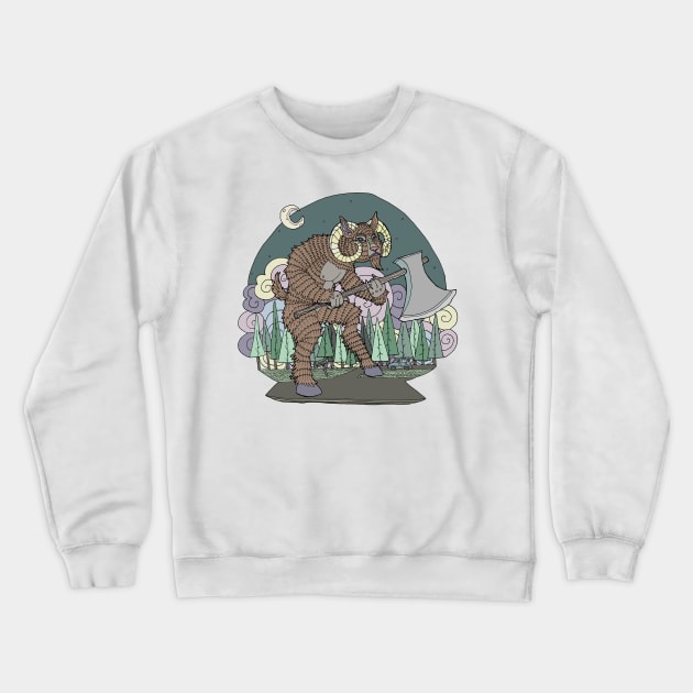 Maryland Goatman Crewneck Sweatshirt by Ballyraven